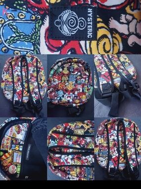 Hysteric Mini Doll Print Kids Small Backpack Bag  - Multicolor